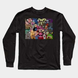 the Mega Monster Mash Long Sleeve T-Shirt